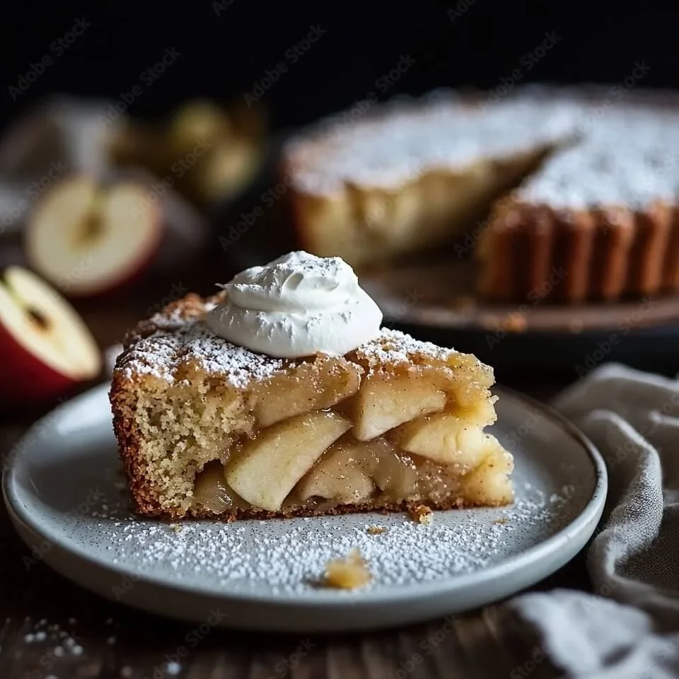 Moist Fresh Apple Cake Recipe