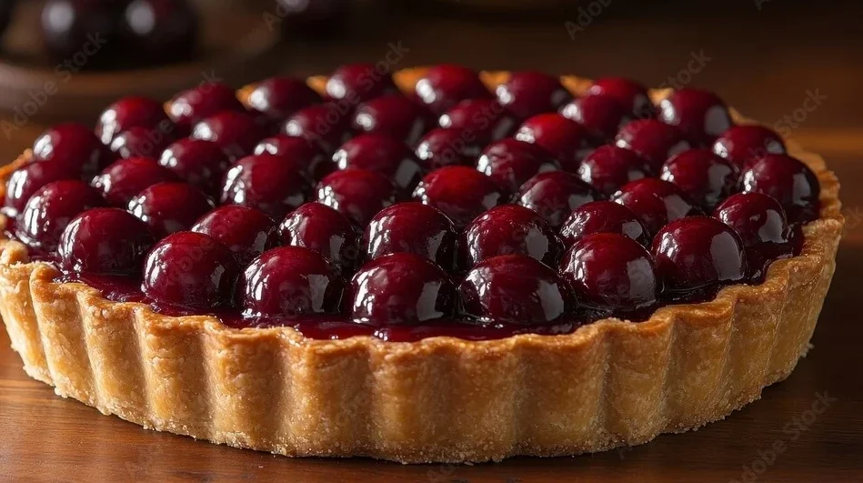 "Simple Cherry Tart Recipe"