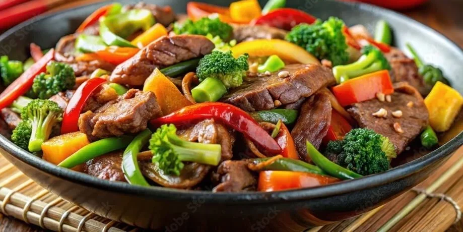 "Healthy Beef Stir Fry"