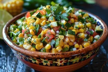 "Delicious calabacitas recipe with zucchini, corn, and cheese"