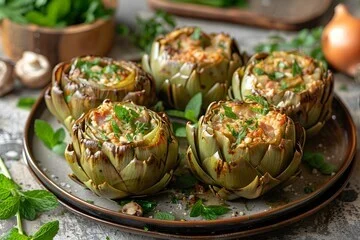 Delicious Stuffed Artichokes: Easy Recipe