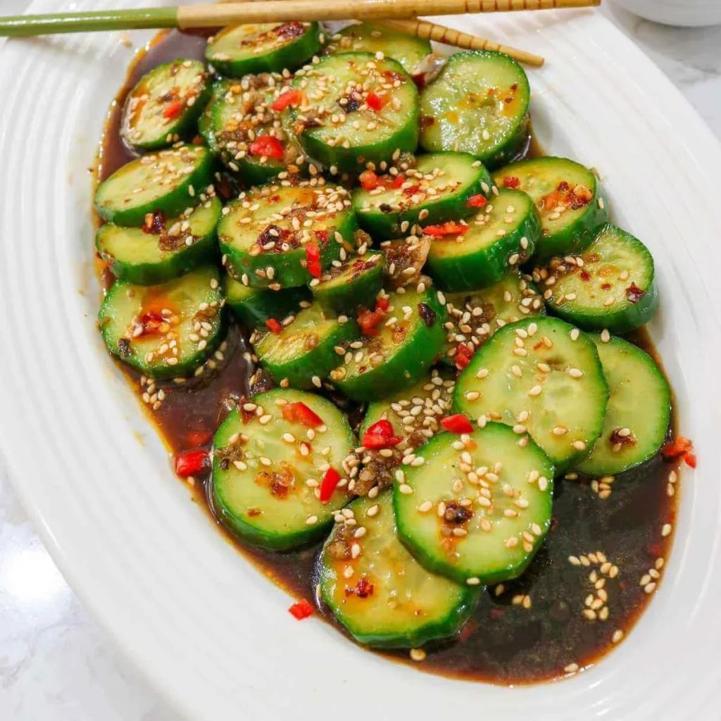 "Din Tai Fung Cucumber Salad Recipe at Home"