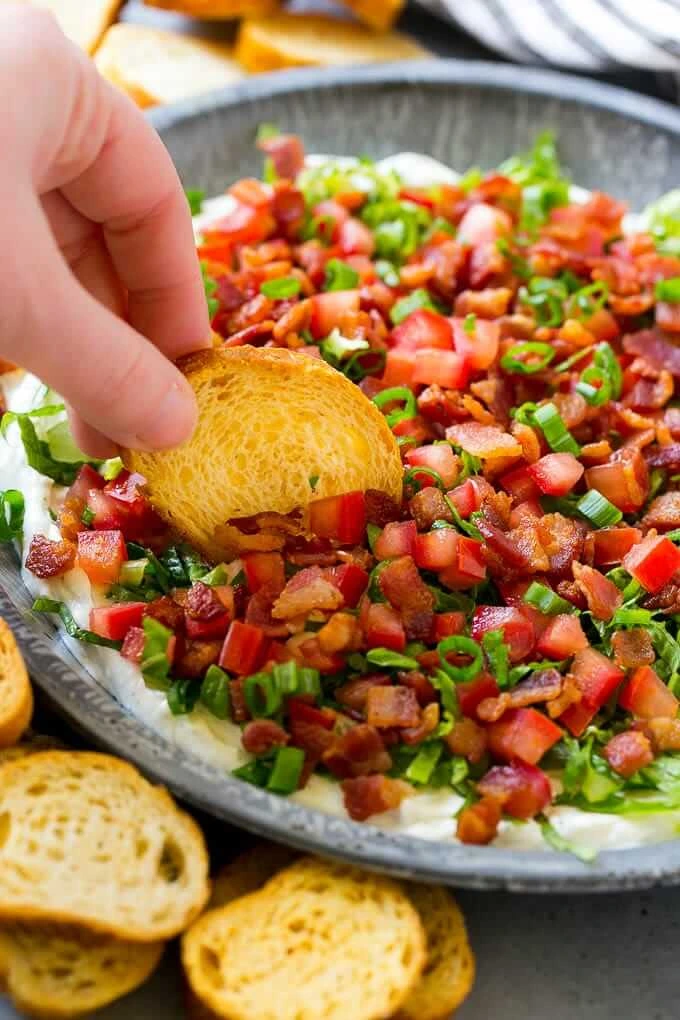 Simple BLT Dip Recipe for Parties