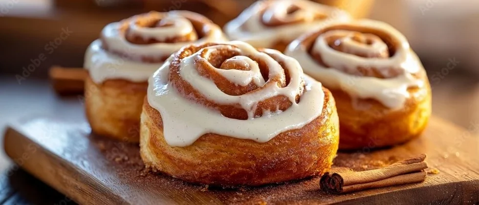 Quick Cinnamon Roll Icing Recipe