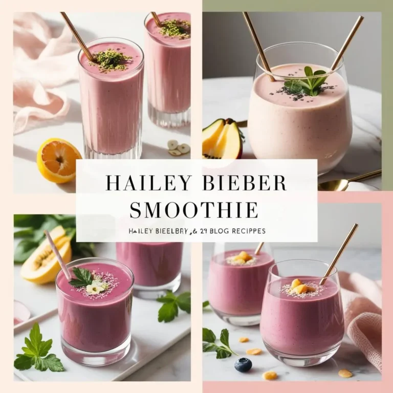 Hailey Bieber Smoothie