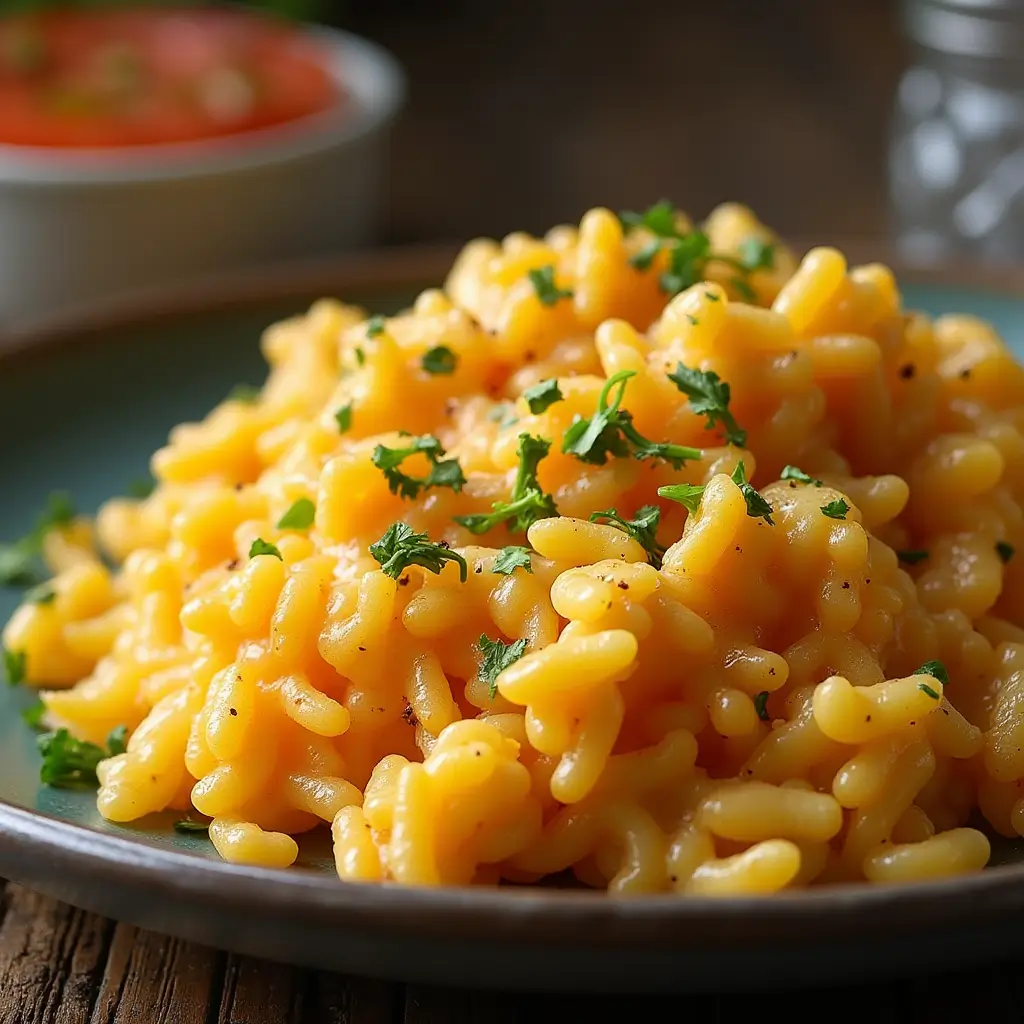 cheesy rice recipe