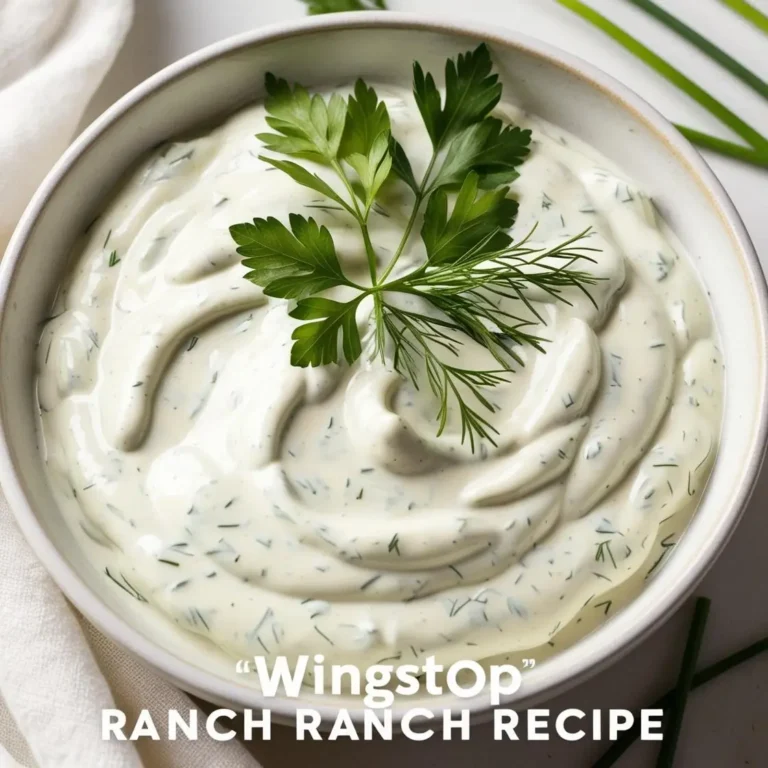 wingstop ranch recipe