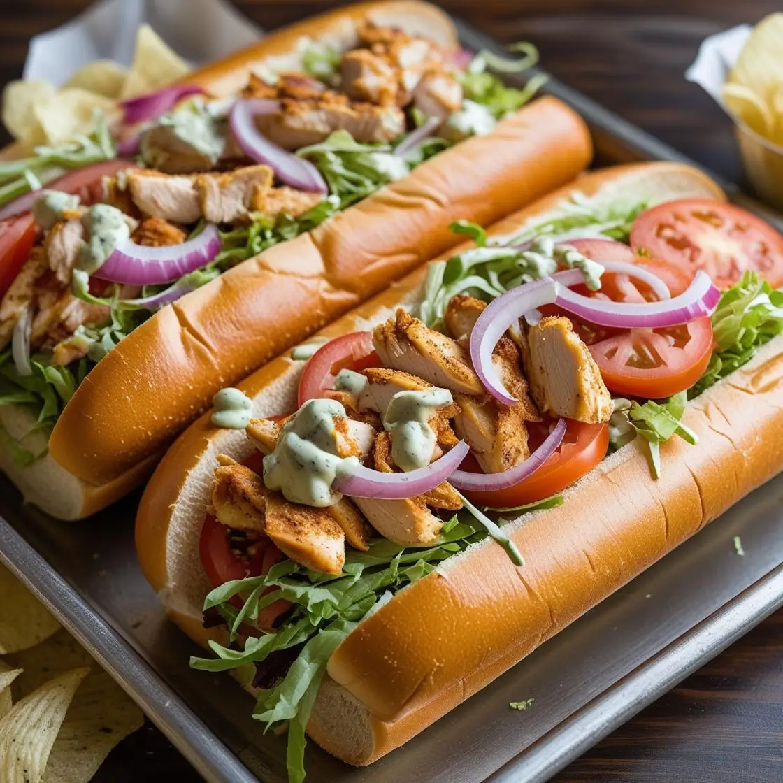 Chicken Philly Cheesesteaks