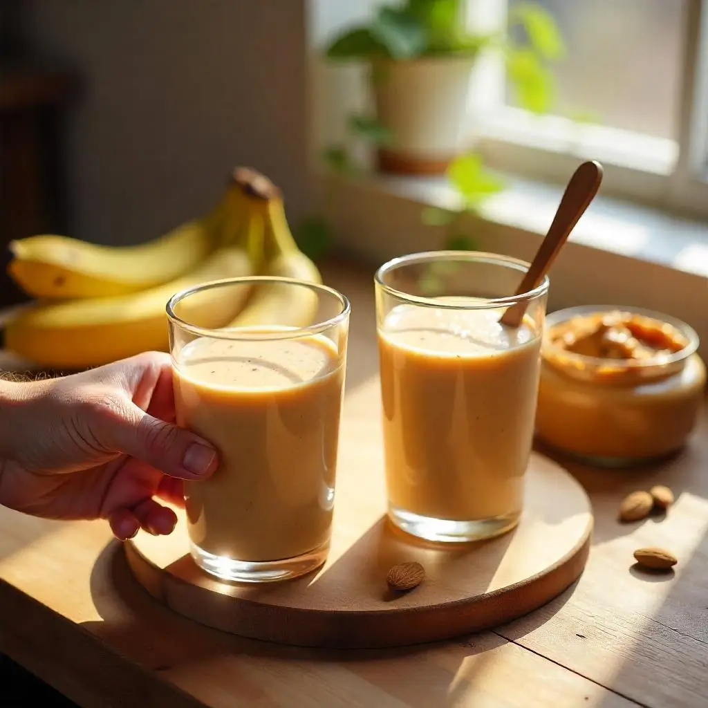 peanut butter banana smoothie